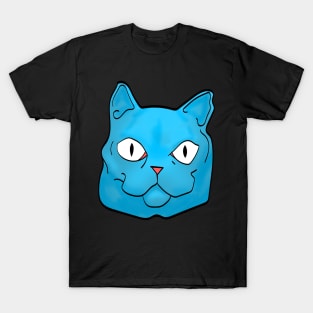 fat blue cat T-Shirt